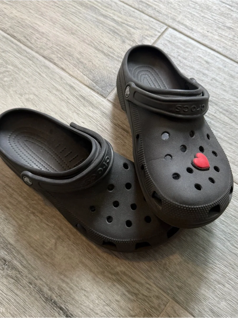 Crocs Classic Clog Black Unisex Adults Size M10 W12 Slip on Comfort Shoes
